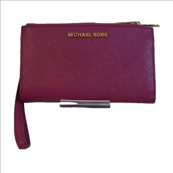 Women's Michael Kors Purple Wallet One Size - Picture 1 of 3